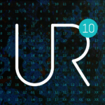 UR 10th anniversary logo