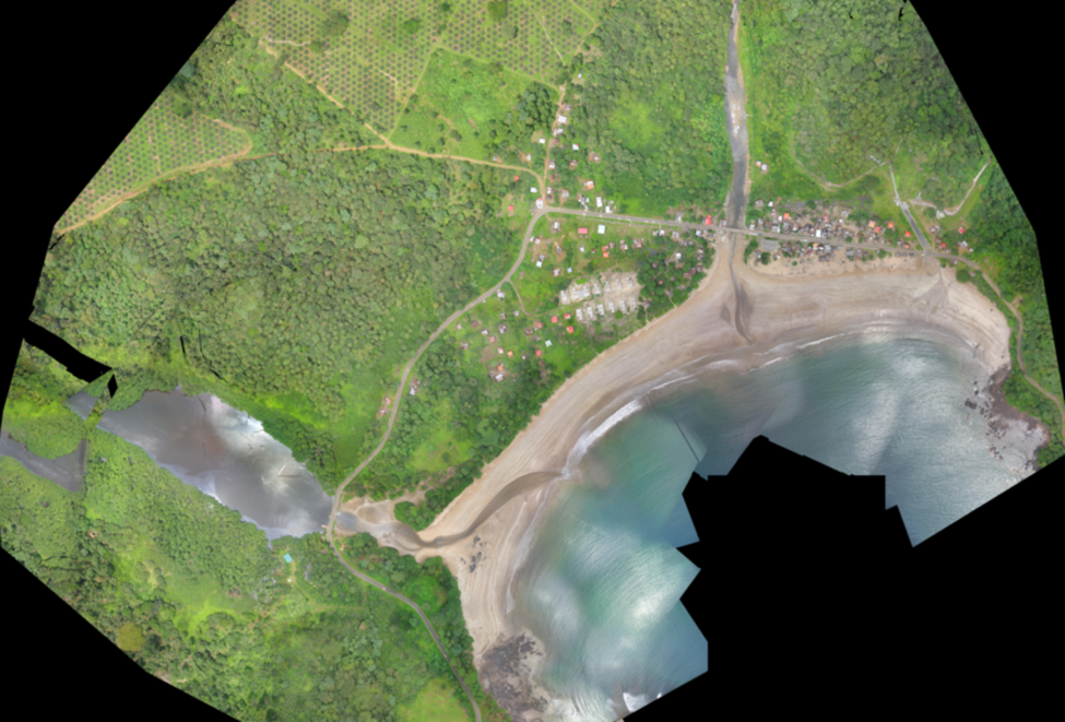 High resolution digital surface models using drones for coastal communities in São Tomé and Príncipe