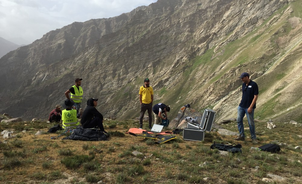 UAV mission in Tajikistan in Support of Disaster Risk Reduction